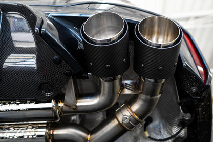 Fabspeed BMW M5 F90 Valvetronic Exhaust System with Quad Style Tips (FS.BMW.F90.VLVX)