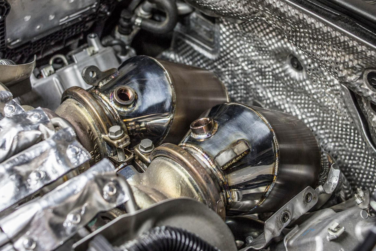 Fabspeed BMW M6 F12 / F13 Primary Sport Cat Downpipes (FS.BMW.F12.PSCDP)