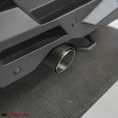 Fabspeed Dodge RAM TRX 1500 Deluxe Carbon Fiber Tips 2021 Onwards (FS.DODGE.TRX.CFT)