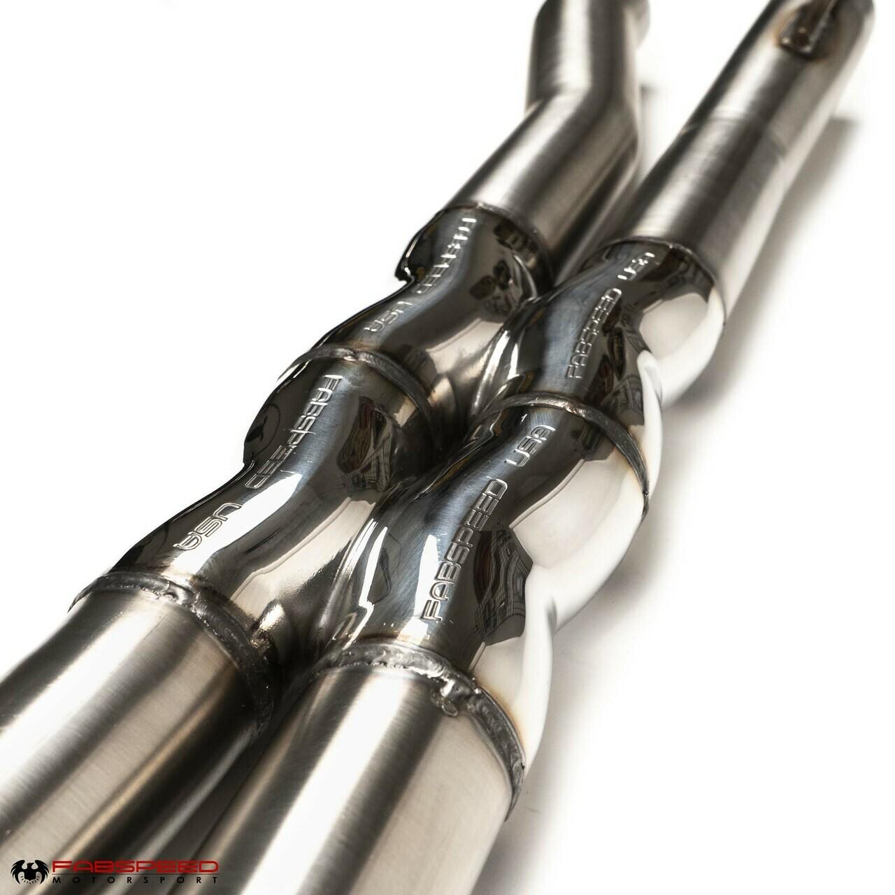 Fabspeed Dodge RAM TRX 1500 Double X-Pipe Resonator Bypass 2021 Onwards (FS.DODGE.TRX.XP)