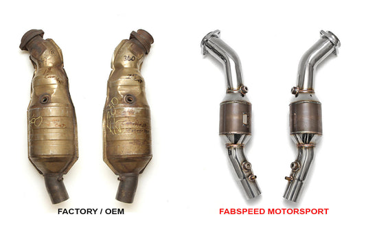 Fabspeed Ferrari 360 Sport Catalytic Converters 1999-2005 (FS.FER.360.SC)