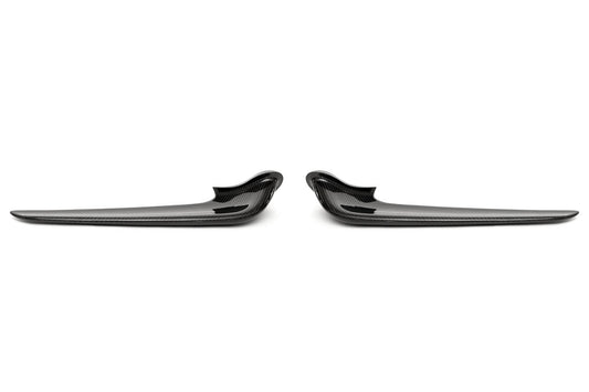 Fabspeed Ferrari 458 Italia Carbon Fiber Front Bumper Blades 2010-2015 (FS.FER.458.FBB)