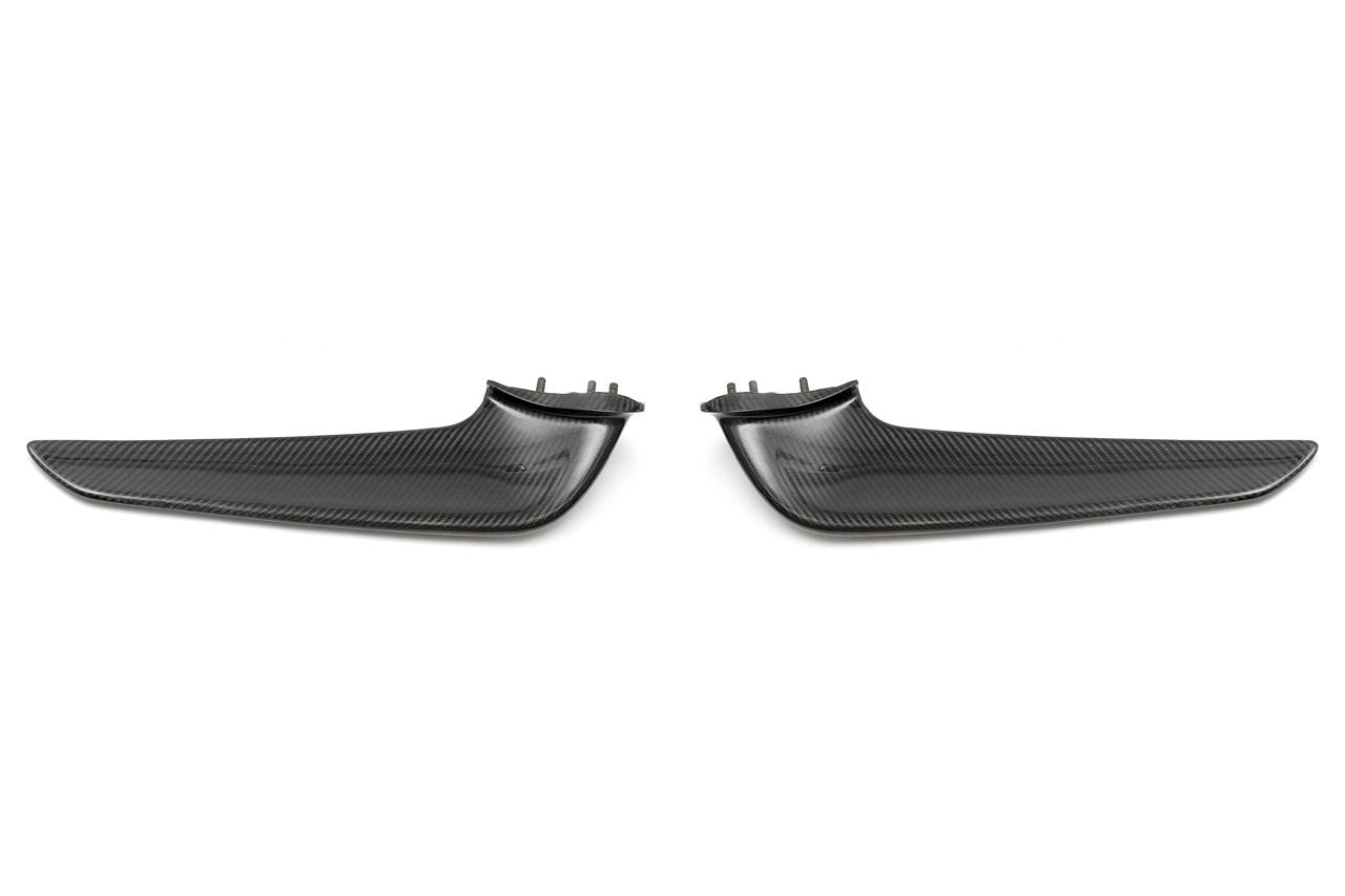 Fabspeed Ferrari 458 Italia Carbon Fiber Front Bumper Blades 2010-2015 (FS.FER.458.FBB)