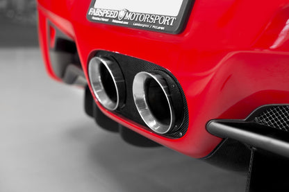 Fabspeed Ferrari 458 Italia Challenge Style Dual Exhaust Tips 2010-2015 (FS.FER.458.DLTPX)