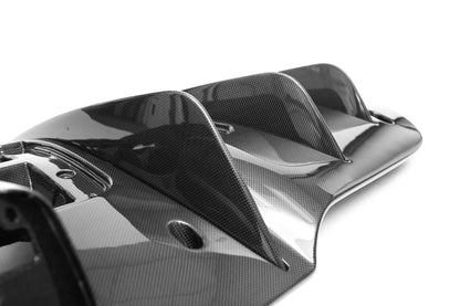 Fabspeed Ferrari 488 GTB/Spider Carbon Fiber Rear Diffuser (FS-CF-FER-488DF)