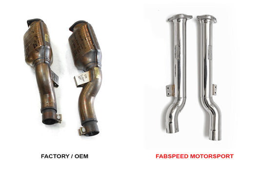Fabspeed Ferrari 599 2nd link comp. Pipes 2006-2012 (FS.FER.599.CB)