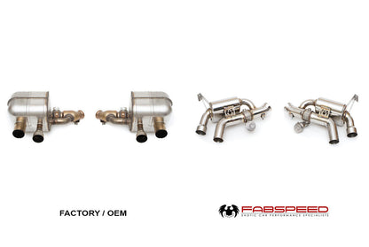 Fabspeed Ferrari California T Valvetronic Exhaust System (FS.FER.CALT.MAX)