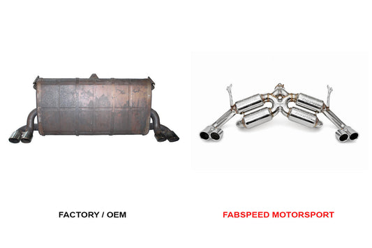 Fabspeed Ferrari F355 Supersport X- Pipe Exhaust System 1994-1999 (FS.FER.355XX.SSXX)