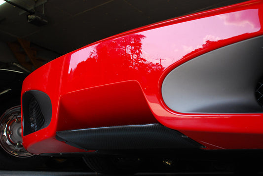 Fabspeed Ferrari F430 Carbon Fiber Front Bumper Splitter 2005-2009 (FS.FER.430.CFS)