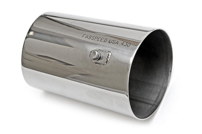Fabspeed Ferrari F430 Polished Slip-On Tip Covers 2005-2009 (FS.FER.430.TCP)