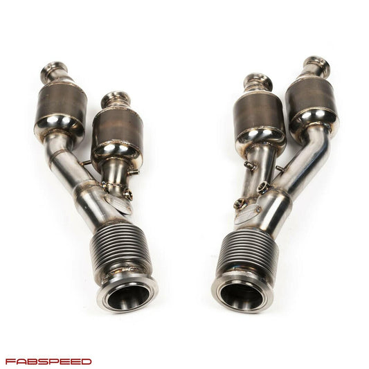 Fabspeed Lamborghini Aventador S LP-740-4 Sport Catalytic Converters 2016-2021 (FS.LAM.AVRS.SC)