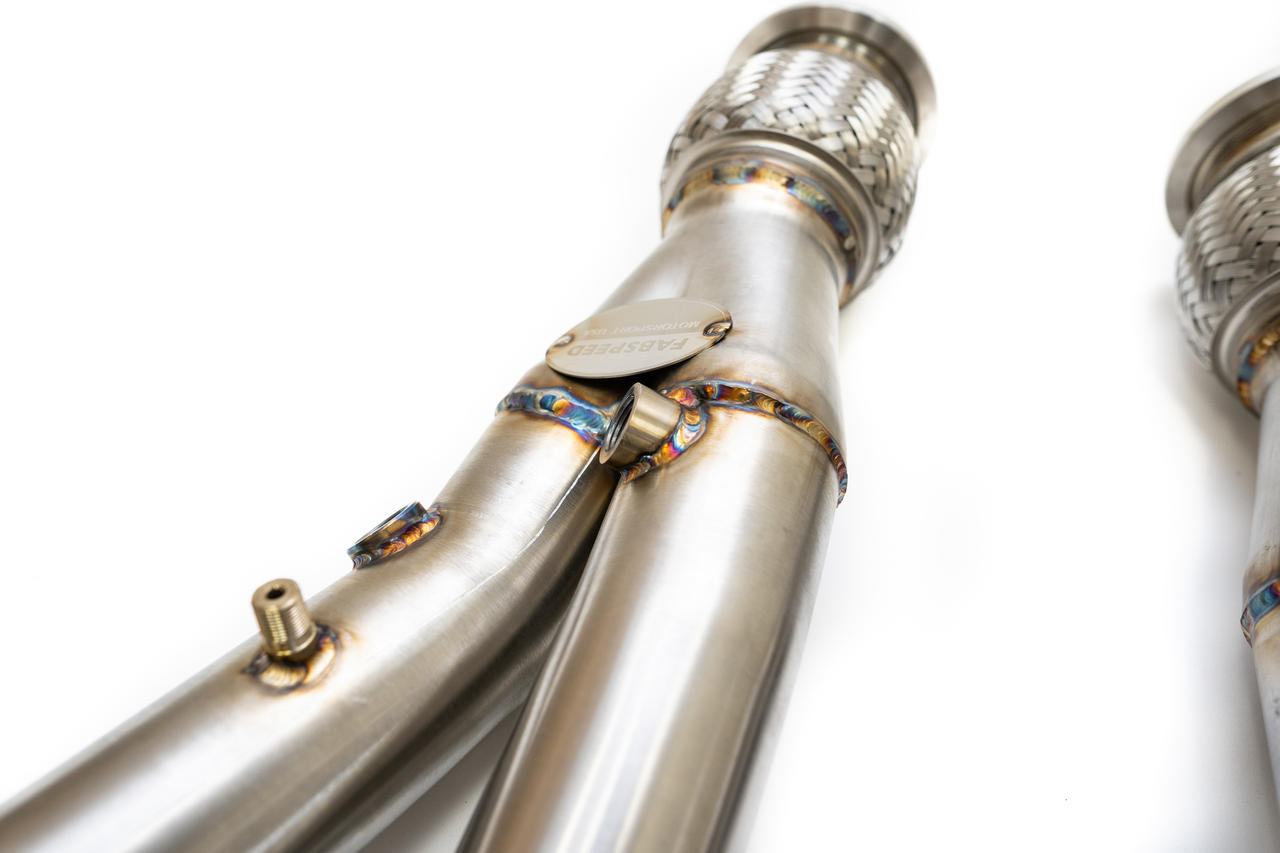 Fabspeed Lamborghini Aventador SVJ link comp. Pipes (FS.LAM.AVRSVJ.CB)