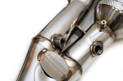 Fabspeed Lamborghini Aventador SVJ Sport Catalytic Converters (FS.LAM.AVRSVJ.SC)