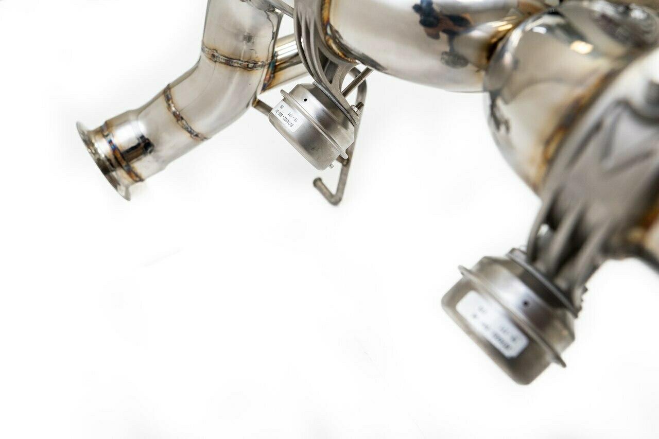Fabspeed Lamborghini Aventador SVJ Valvetronic Supersport X-Pipe Exhaust System (FS.LAM.AVRSVJ.VLV)