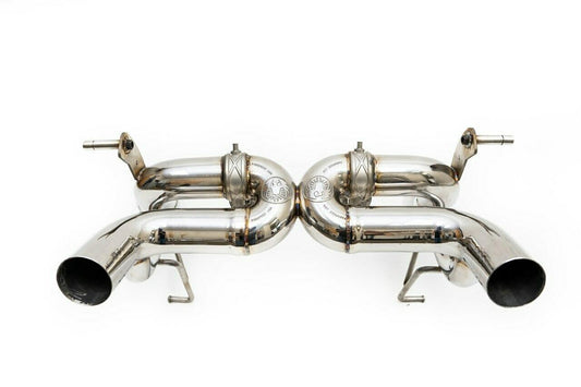 Fabspeed Lamborghini Aventador SVJ Valvetronic Supersport X-Pipe Exhaust System (FS.LAM.AVRSVJ.VLV)