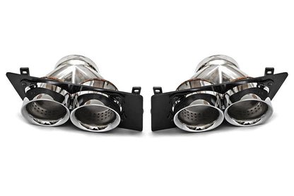 Fabspeed Lamborghini Gallardo Deluxe Quad Style Tips 2004-2008 (FS.LAM.GDO.QDTX)