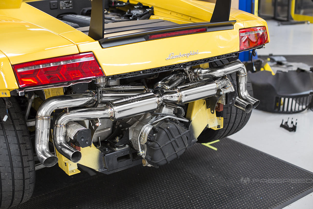 Fabspeed Lamborghini Gallardo LP550-2 / LP560 / LP570 Valvetronic Supersport X-Pipe Exhaust System (FS.LAM.GDOLP.VLV)