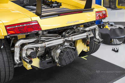 Fabspeed Lamborghini Gallardo LP550-2 / LP560 / LP570 Valvetronic Supersport X-Pipe Exhaust System (FS.LAM.GDOLP.VLV)