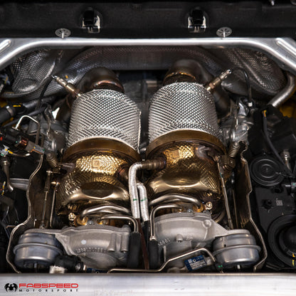 Fabspeed Lamborghini Urus Sport Catalytic Converters 2018 Onwards (FS.LAM.URUS.SC)