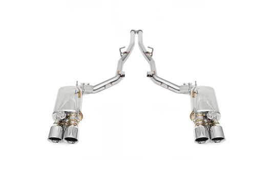 Fabspeed Maserati Ghibli Valvetronic Rear Mufflers 2013 Onwards (FS.MAS.GH.VLVMX)