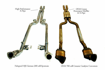 Fabspeed Maserati GranTurismo Resonator Bypass X- Pipe 2008-2019 (FS.MAS.GT.XP)