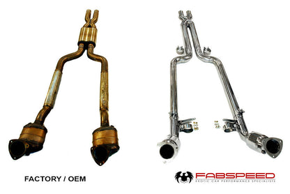 Fabspeed Maserati GranTurismo Sport Catalytic Converters 2008-2019 (FS.MAS.GT.SC)