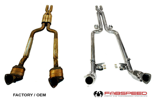 Fabspeed Maserati GranTurismo Sport Catalytic Converters 2008-2019 (FS.MAS.GT.SC)
