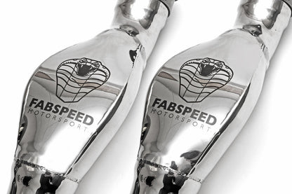 Fabspeed Maserati GT Coupe/Spyder/Gransport 2nd link comp. Pipes 2002-2007 (FS.MAS.CS.CB)