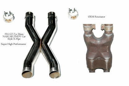 Fabspeed Maserati Quattroporte Resonator Bypass X-Pipe 2004-2012 (FS.MAS.QPXXXP)
