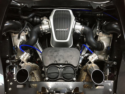 Fabspeed McLaren 570S / 540C "600LT Style" Valvetronic Sport Catalytic Converter Exhaust System (FS.MCL.570S.SC918V)