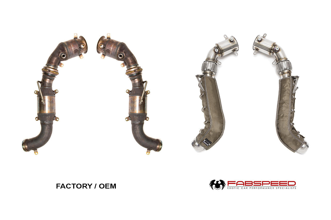 Fabspeed McLaren 675LT Competition Link Pipes (FS.MCL.675LT.CB)