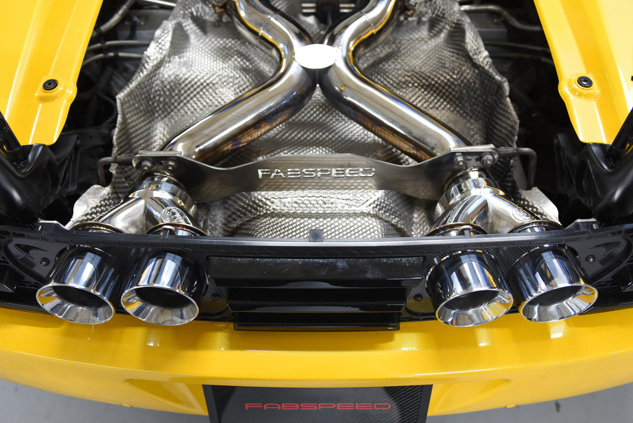 Fabspeed McLaren MP4-12C Supersport X-Pipe Exhaust System 2011-2014 (FS.MCL.12C.SSXXX)