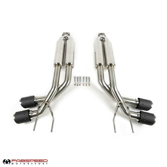 Fabspeed Mercedes-Benz G-Wagen G63 AMG Maxflo Performance Exhaust with Quad Tips 2015-2018 (FS.MER.G631518.MAXX)