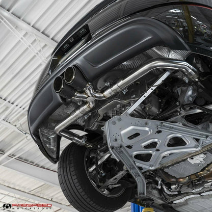 Fabspeed Porsche 718 Boxster/Cayman Maxflo Cat-Back Exhaust System 2017 Onwards (FS.POR.718.SSXX)