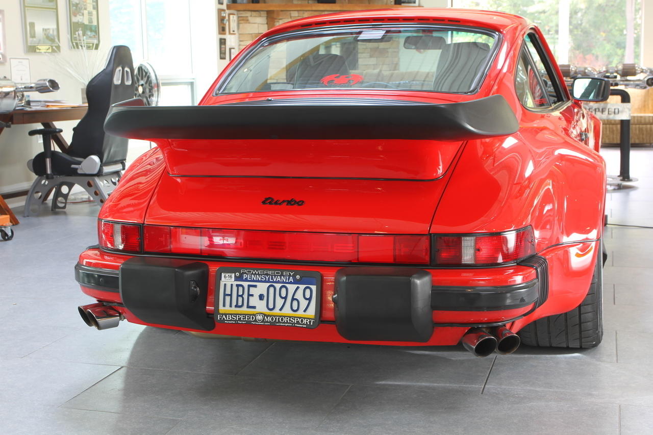 Fabspeed Porsche 911 Turbo 930 Maxflo Performance Exhaust System 1976-1989 (FS.POR.911T.MAXXX)