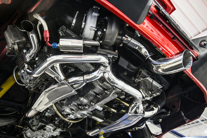 Fabspeed Porsche 911 Turbo 930 Sport Headers with Heat 1976-1989 (FS.POR.911T.SHDRWHX)