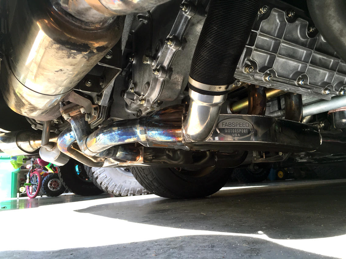 Fabspeed Porsche 911 Turbo 930 Sport Headers with Heat 1976-1989 (FS.POR.911T.SHDRWHX)