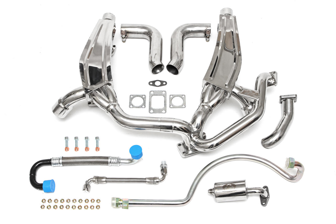 Fabspeed Porsche 911 Turbo 930 Sport Headers with Heat 1976-1989 (FS.POR.911T.SHDRWHX)
