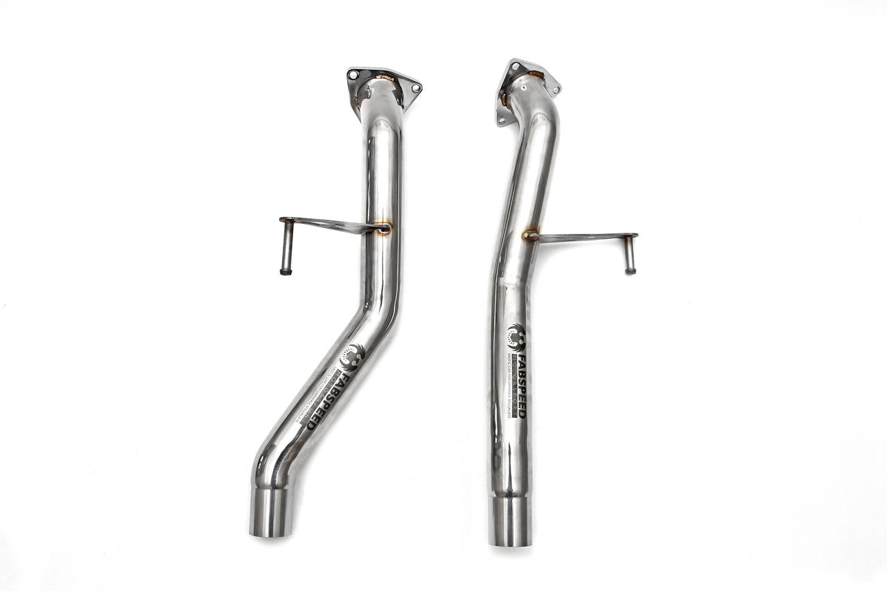 Fabspeed Porsche 955 S Secondary Competition Link Pipes 2002-2007 (FS.POR.955V8.CB)