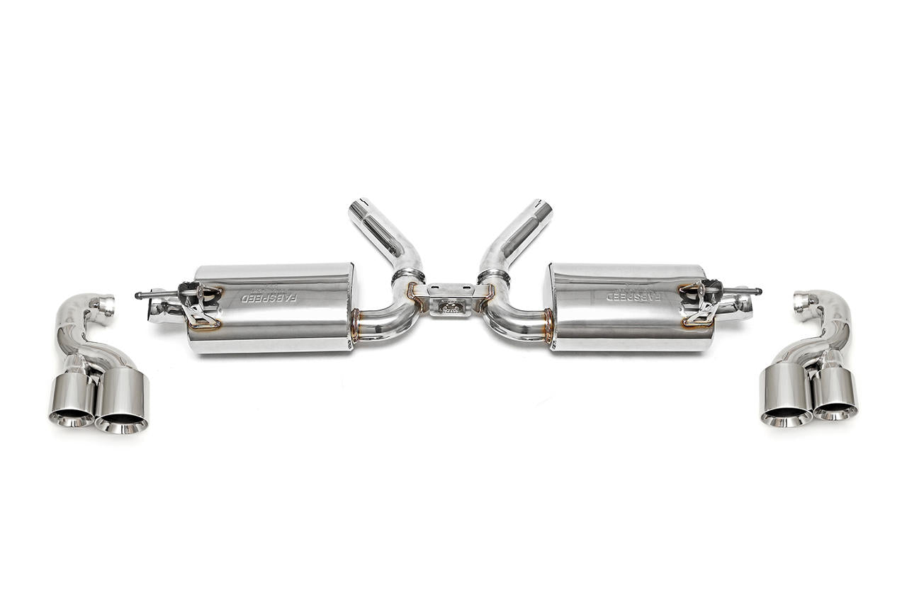 Fabspeed Porsche 957 V6 Maxflo Performance Exhaust System 2008-2010 (FS.POR.957V6.MAXX)
