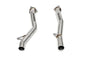 Fabspeed Porsche 958 Turbo / Turbo S Secondary Competition Link Pipes 2011-2014 (FS.POR.958T.CB)