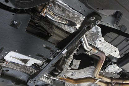 Fabspeed Porsche 958.2 Cayenne Turbo / Turbo S Secondary Competition Link Pipes 2015-2018 (FS.POR.9582T.CB)