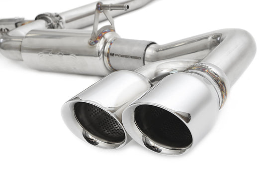 Fabspeed Porsche 958.2 Cayenne Turbo / Turbo S Supercup Exhaust System 2015-2018 (FS.POR.9582T.SCUPX)