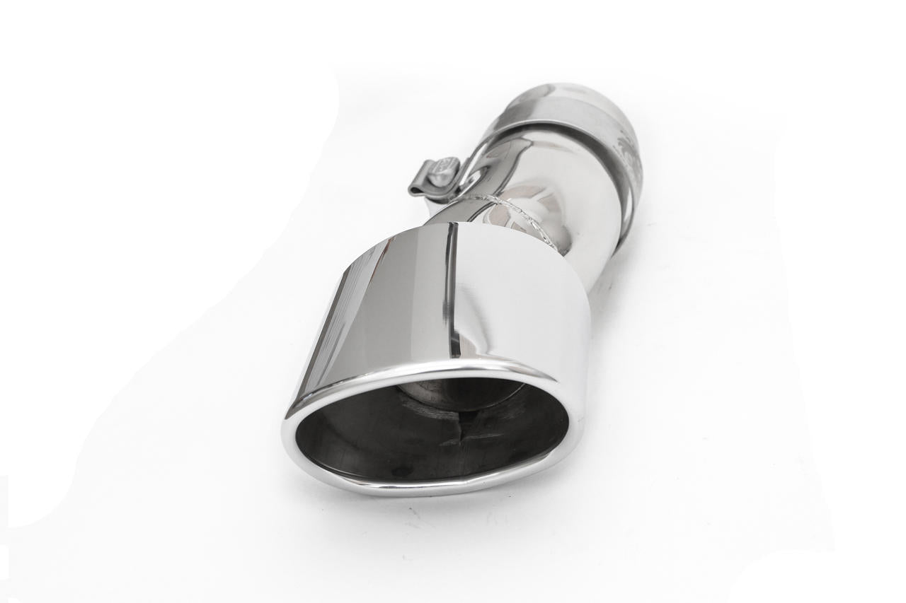 Fabspeed Porsche 964 Carrera Deluxe Oval Style Right-Side Tip for stock 964 2ndary muffler 1989-1994 (FS.POR.964.SROTP)