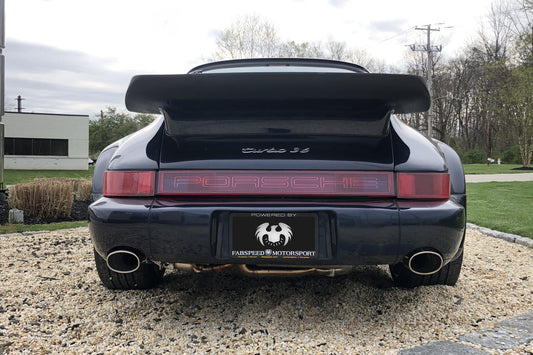 Fabspeed Porsche 964 Turbo 965 C2 Turbo Deluxe Oval Style Tips 1990-1994 (FS.POR.964T.OTP)