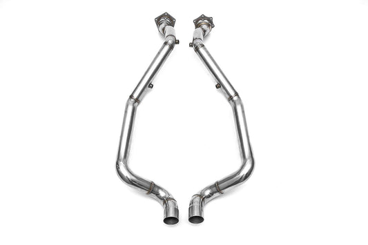 Fabspeed Porsche 970 Panamera Turbo / Turbo S Primary Competition Link Pipes 2010-2016 (FS.POR.970T.CB)