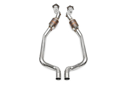 Fabspeed Porsche 970 Panamera Turbo / Turbo S Primary Sport Catalytic Converters 2010-2016 (FS.POR.970T.SC)