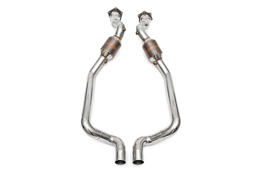 Fabspeed Porsche 970 Panamera Turbo / Turbo S Primary Sport Catalytic Converters 2010-2016 (FS.POR.970T.SC)