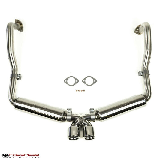Fabspeed Porsche 981 Boxster/Cayman Supercup Race Exhaust System 2013-2016 (FS.POR.981.SCUPX)