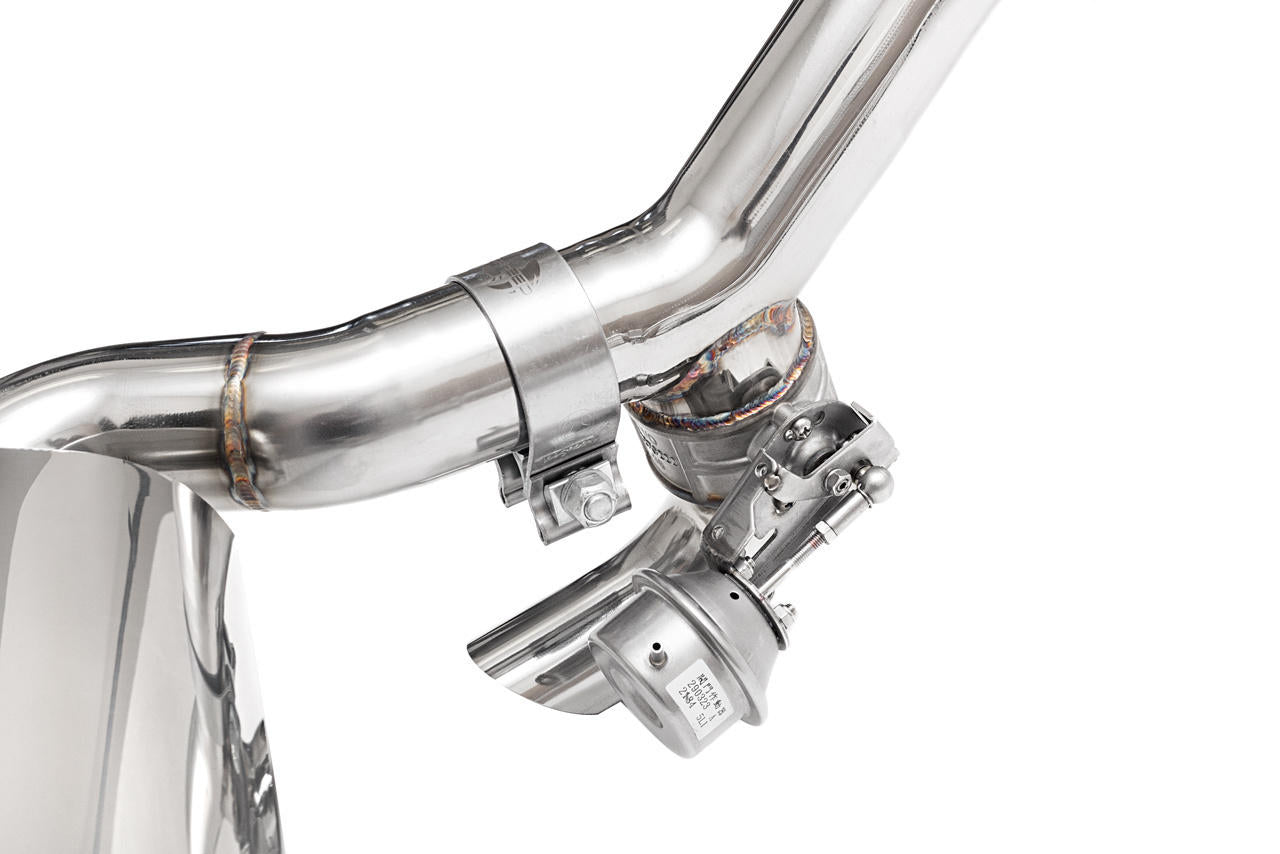 Fabspeed Porsche 981 Boxster/Cayman TrackTec Valved Bypass Exhaust System (FS.POR.981.TTCXXX)